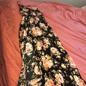 Floral maxi dress